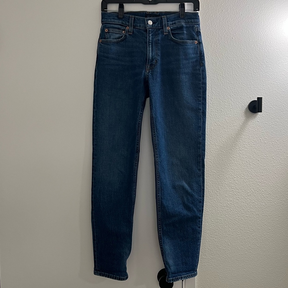Alex Mill Amber Mid Rise Slim Jeans, Size 25